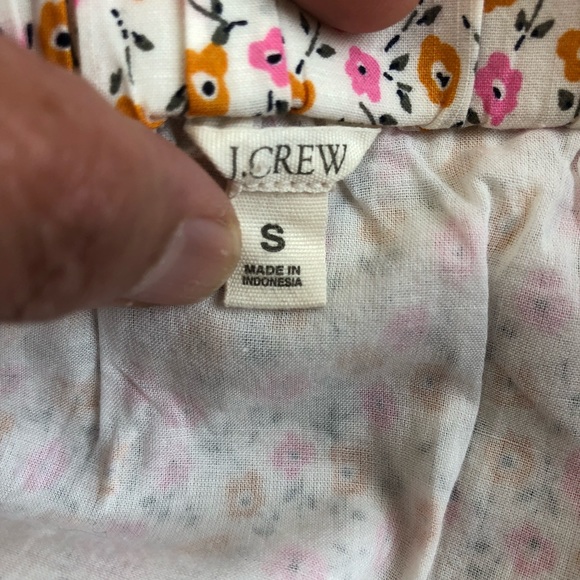 J. Crew skirt size Small flowers print (#26) - Picture 7 of 8